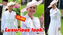 Duchess Sophie reunites with the Royal Family at Royal Ascot in Luxury dress