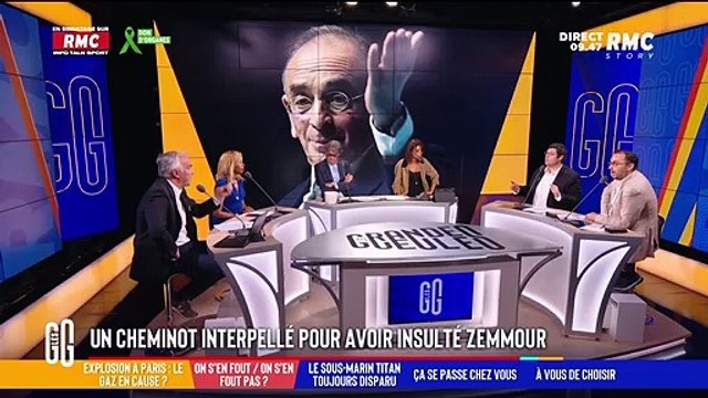 Un chroniqueur des Grandes Gueules tape du poing et défend Eric Zemmour