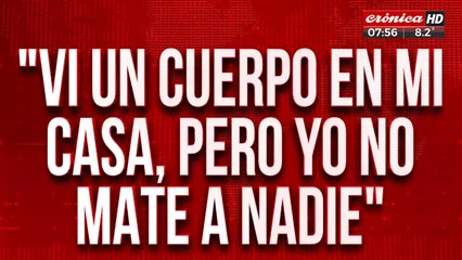 Marcela Acuña: "Vi un cuerpo en mi casa pero yo no maté a nadie"