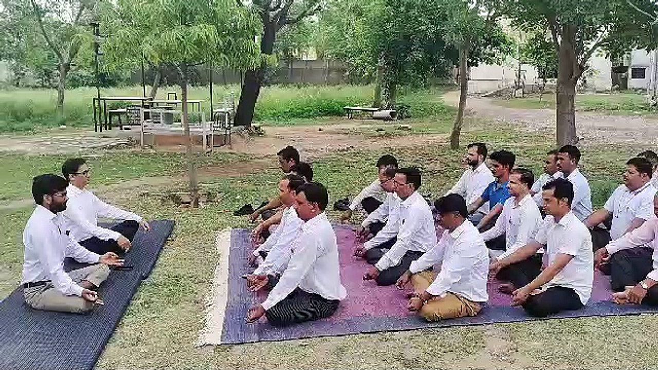 अंतरराष्ट्रीय योग दिवस का छाया रहा उल्लास