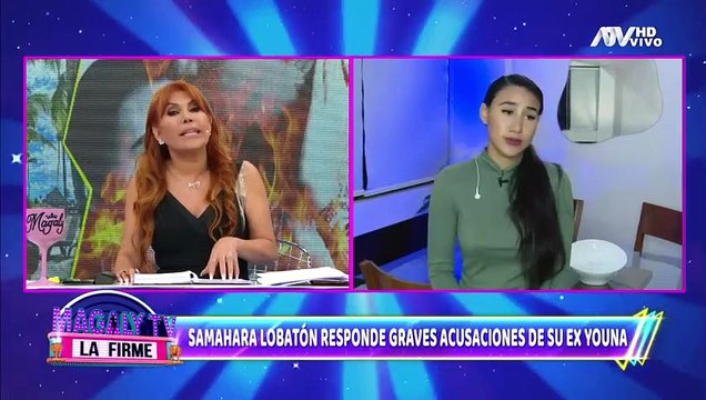 Samahara Lobatón asegura que no le fue infiel a 'Youna' con Yordy Reyna.