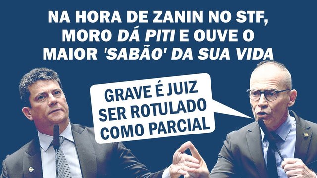 NA HORA DO VOTO, AOS 45 DO 2° TEMPO, MORO TENTA CHAMAR ATENÇÃO E ACABA SE DANDO MAL... | Cortes 247