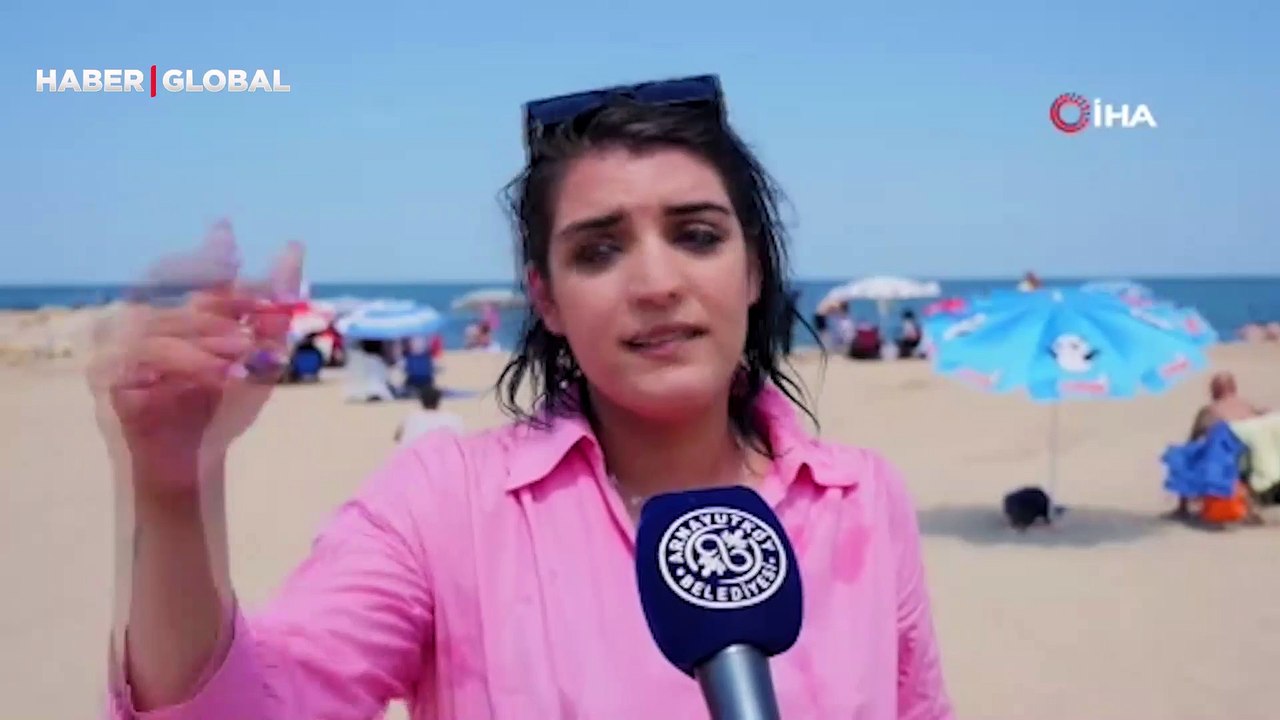 Arnavutköy'de bulunan Karaburun Sahili yenilendi