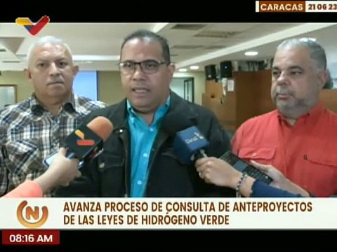 Las comisiones de Energía y Petróleo y la de Comunicación presentarán a la AN proyectos de ley