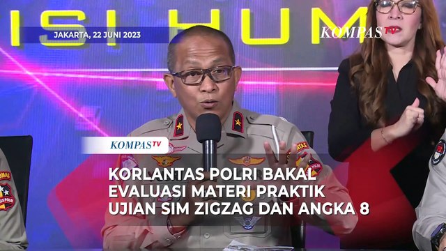 Korlantas Polri Bakal Evaluasi Materi Praktik Ujian SIM Zig-zag dan Angka 8