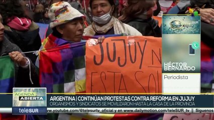 Héctor Bernardo: Jujuy es un lugar de experimentación de la derecha