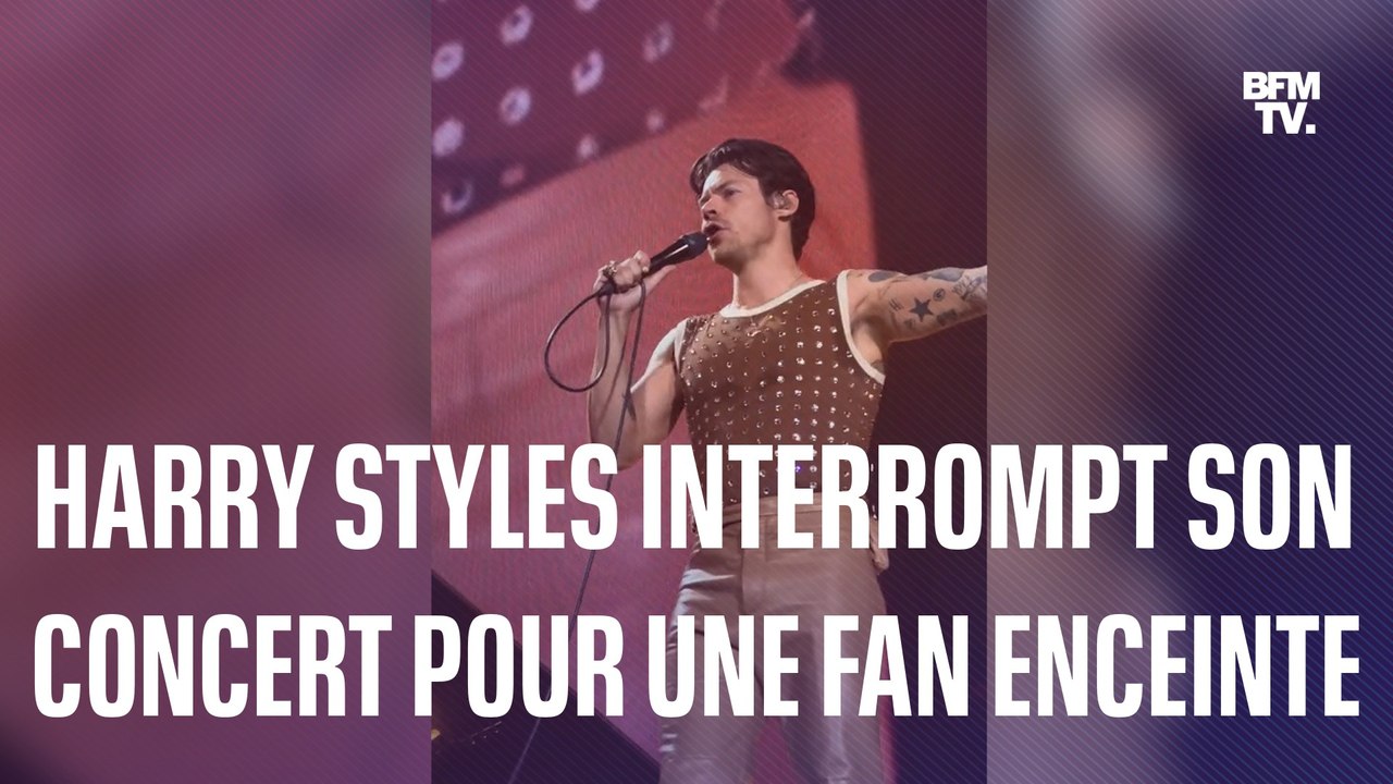 Harry Styles interrompt son concert à Cardiff pour laisser une femme enceinte aller aux toilettes