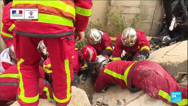 Effondrement d'un immeuble à Paris : une personne portée disparue, six blessés graves