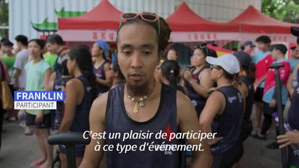 A Hong Kong, le retour en grâce du festival des bateaux-dragons