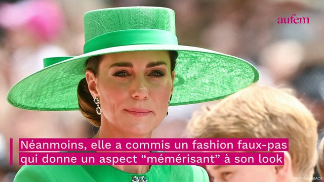 Kate Middleton : un nouveau fashion faux-pas mémérisant qui surprend
