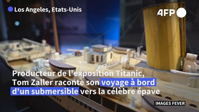 Le producteur de l'exposition Titanic se souvient de sa plongée vers l'épave