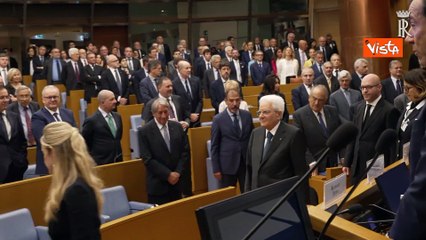 Mattarella all?Assemblea Biennale 2023 di Assonime. Le immagini