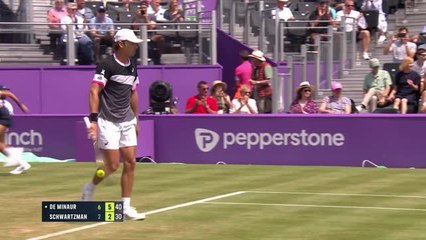 Queen's - De Minaur déroule face à Schwartzman