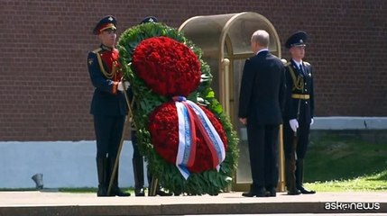 Putin alla commemorazione russa della seconda guerra mondiale