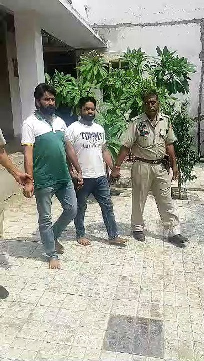 अपहरण के मामले में वांटेड चल रहा हार्डकोर बदमाश को पकड़ा