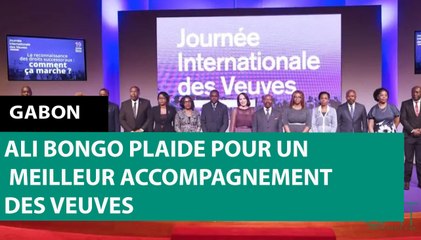 [#Reportage] #Gabon : Ali Bongo plaide pour un meilleur accompagnement des veuves