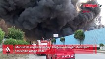 Manisa'da geri dönüşüm tesisinde büyük yangın!