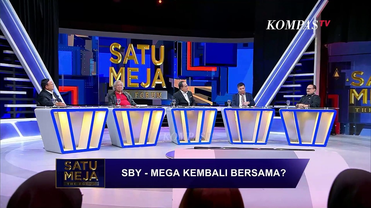Hal-Hal Pirinsipil Memengaruhi Peluang untuk Rekonsiliasi SBY-Megawati | SATU MEJA THE FORUM