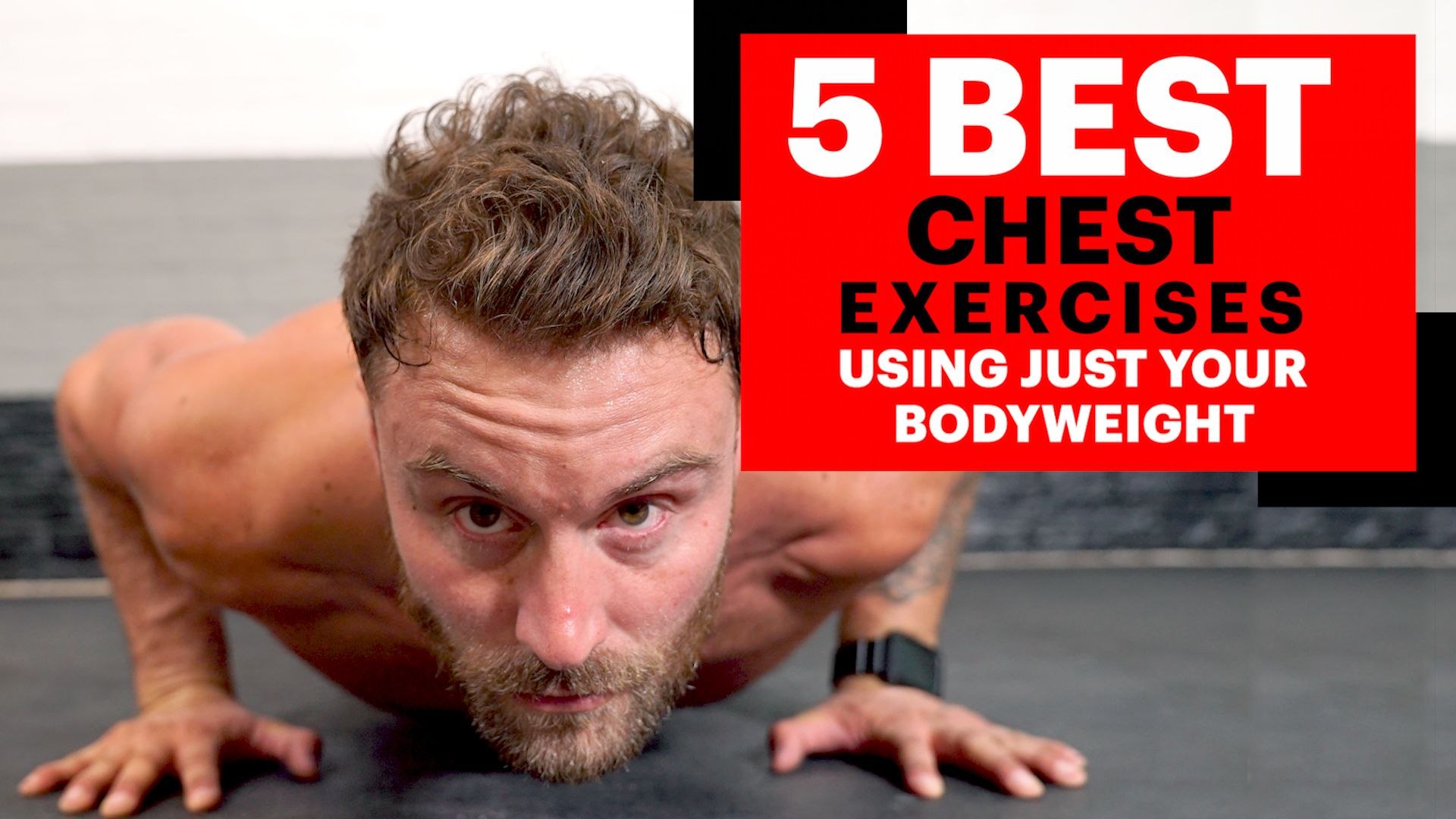 Bodyweight chest online exercises