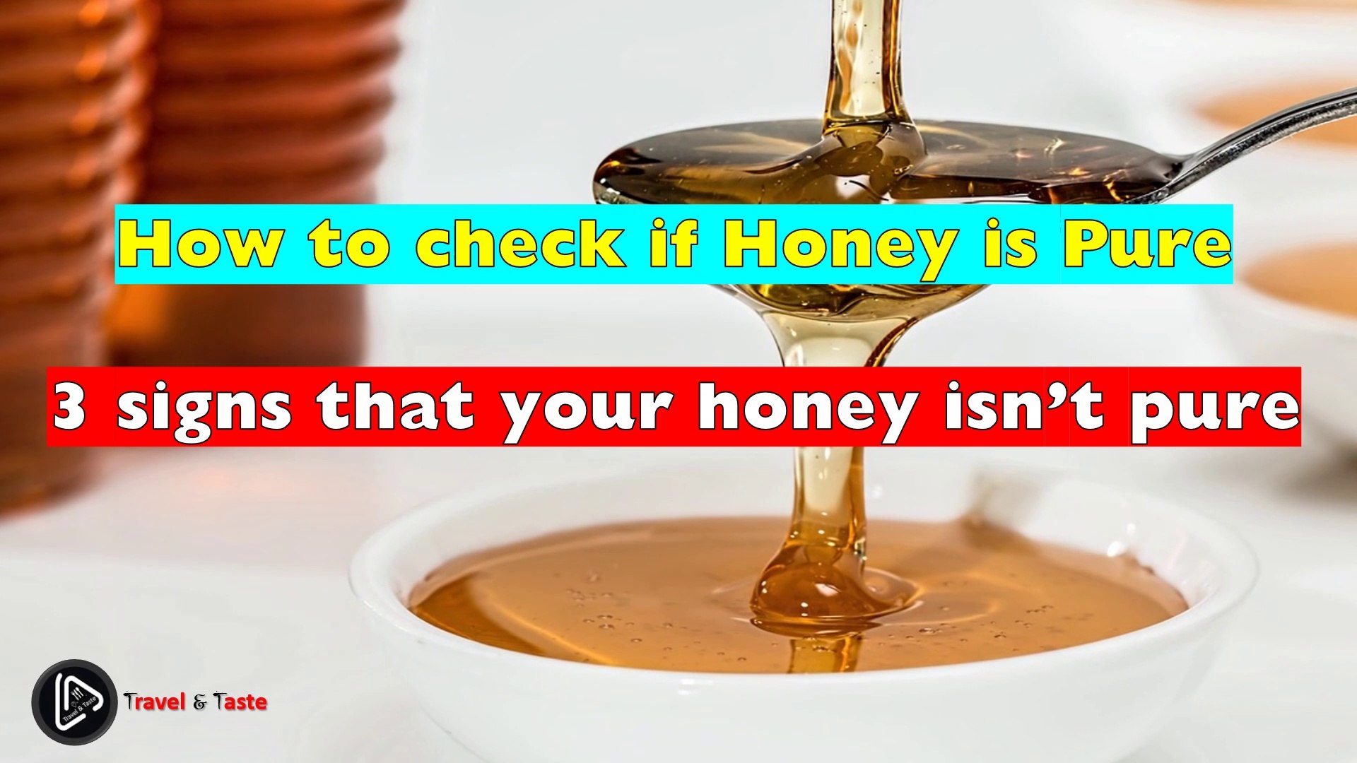 ⁣How to check if Honey is Pure ?