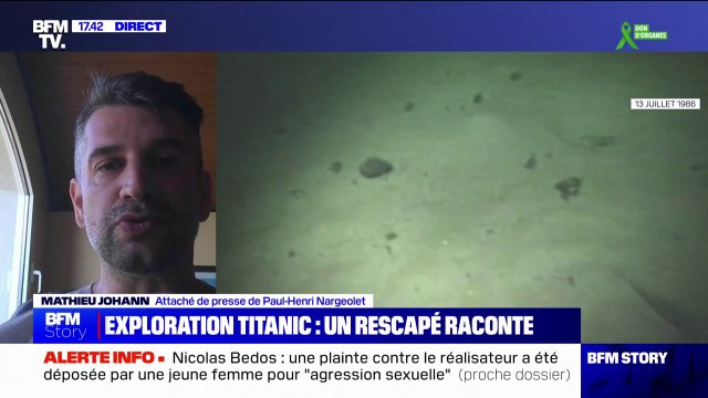 Submersible disparu: Paul-Henri Nargeolet. était très heureux d'être sur place , assure l'attaché de presse du spécialiste du Titanic