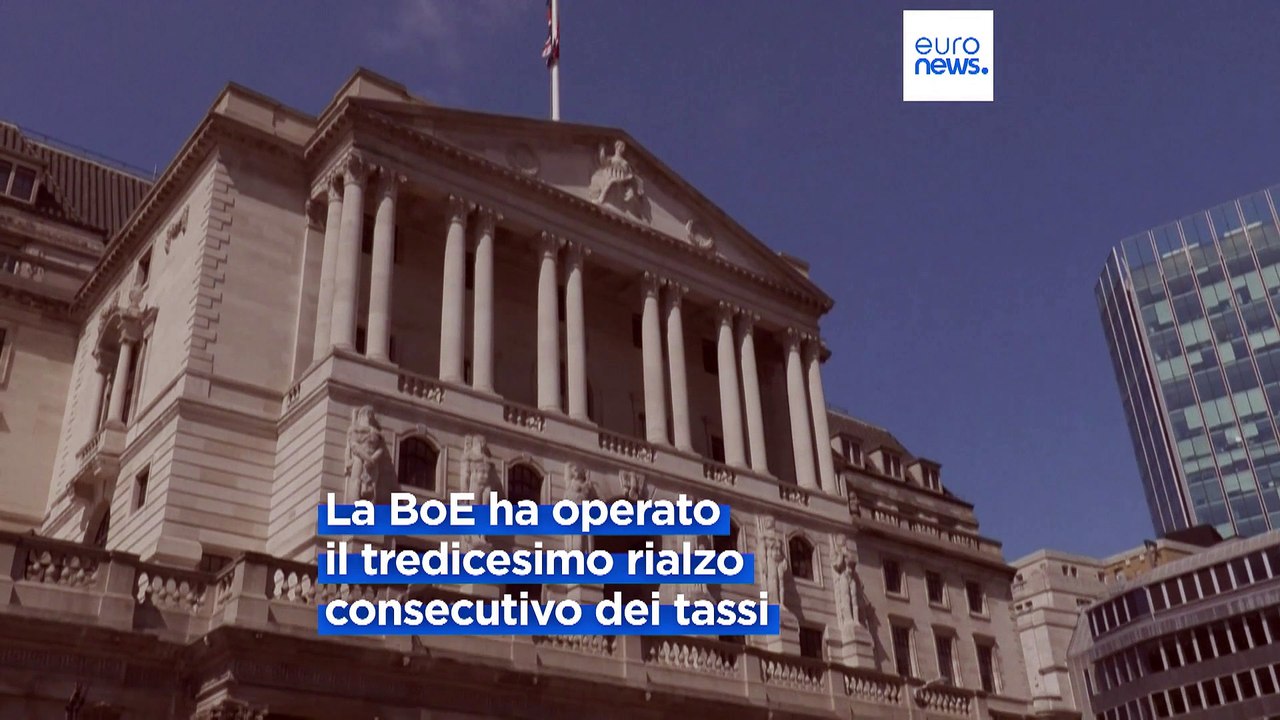 Regno Unito e Turchia alzano i tassi