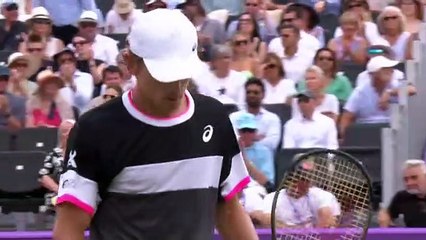 Schwartzman no pudo con De Miñaur y quedó eliminado en Queen's