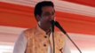 VIDEO: सांसद रवि किशन ने मंच से सुनाया गाना, ठहाके मारकर हंसने लगे सीएम योगी