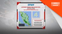 Lapan empangan di lima negeri berada pada paras amaran
