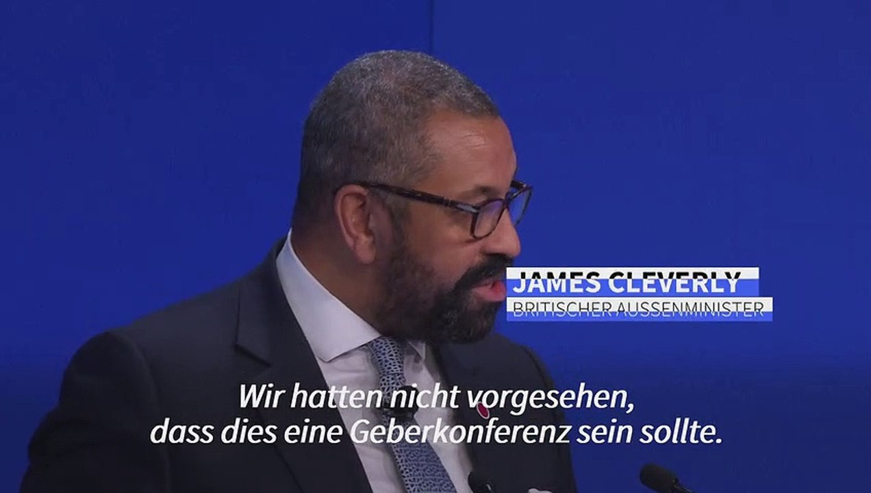 Konferenz in London sagt Ukraine 60 Milliarden Euro für Wiederaufbau zu