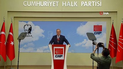 Porte-parole du CHP Öztrak： "Nous avons envoyé M. Özcan à notre comité de discipline avec une demande définitive d'expulsion"
