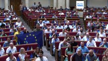 Ucrania cumple dos de los siete criterios para iniciar las negociaciones de entrada a la UE