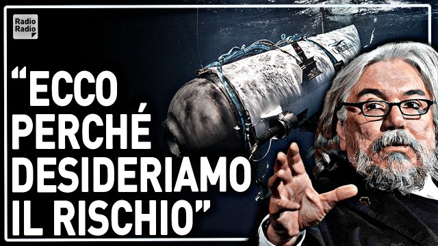 Dal sommergibile Titan alla supercar degli youtuber ▷ Meluzzi spiega perché desideriamo il rischio
