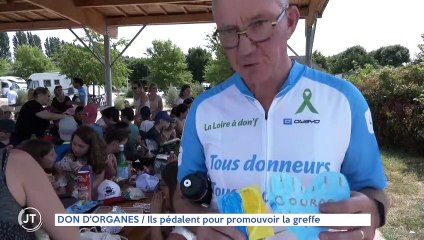 DON D'ORGANES / Ils pédalent pour promouvoir la greffe