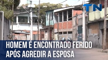 Homem é encontrado ferido após agredir a esposa na Grande Vitória