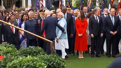 Biden, Modi'yi Beyaz Saray'da ağırladı