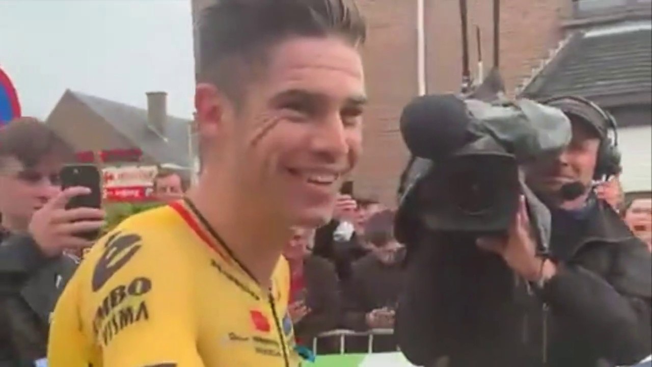 Championnat de Belgique - Route - CLM 2023 - Wout Van Aert champion du chrono, Remco Evenepoel est tombé : "Ça fait du bien car c'est ma 2e victoire seulement de l'année"