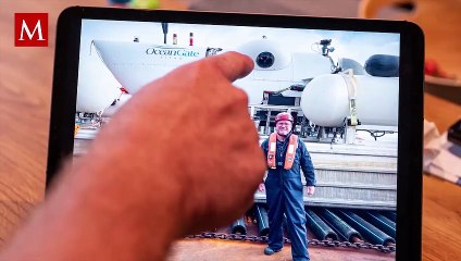 Esposa de piloto del submarino 'Titán' es familiar de pareja fallecida en el Titanic