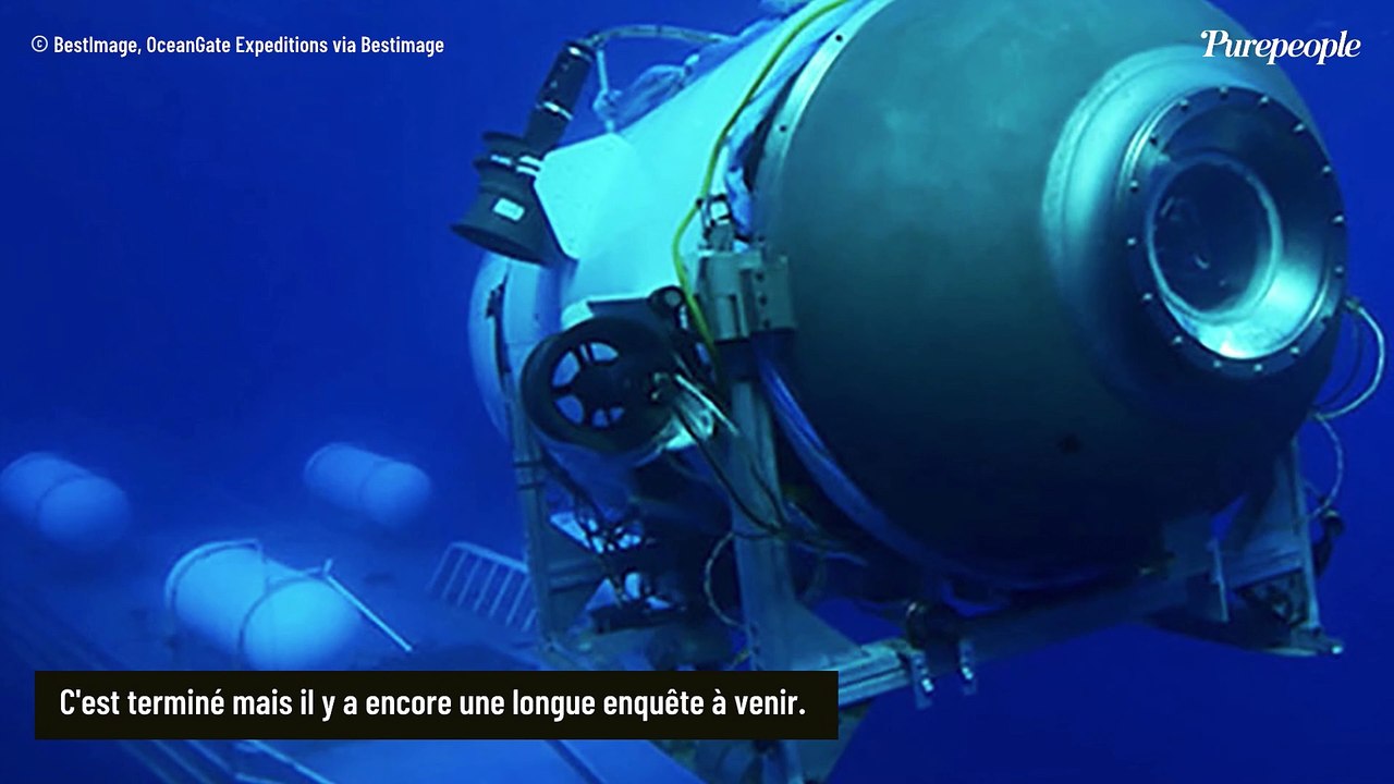 Sous-marin disparu près du Titanic : les 5 passagers sont mort, un champ de débris retrouvé