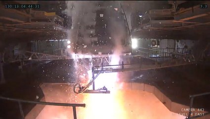 NASA Fired Up Artemis Moon Rocket Engine For 10.5 Minutes