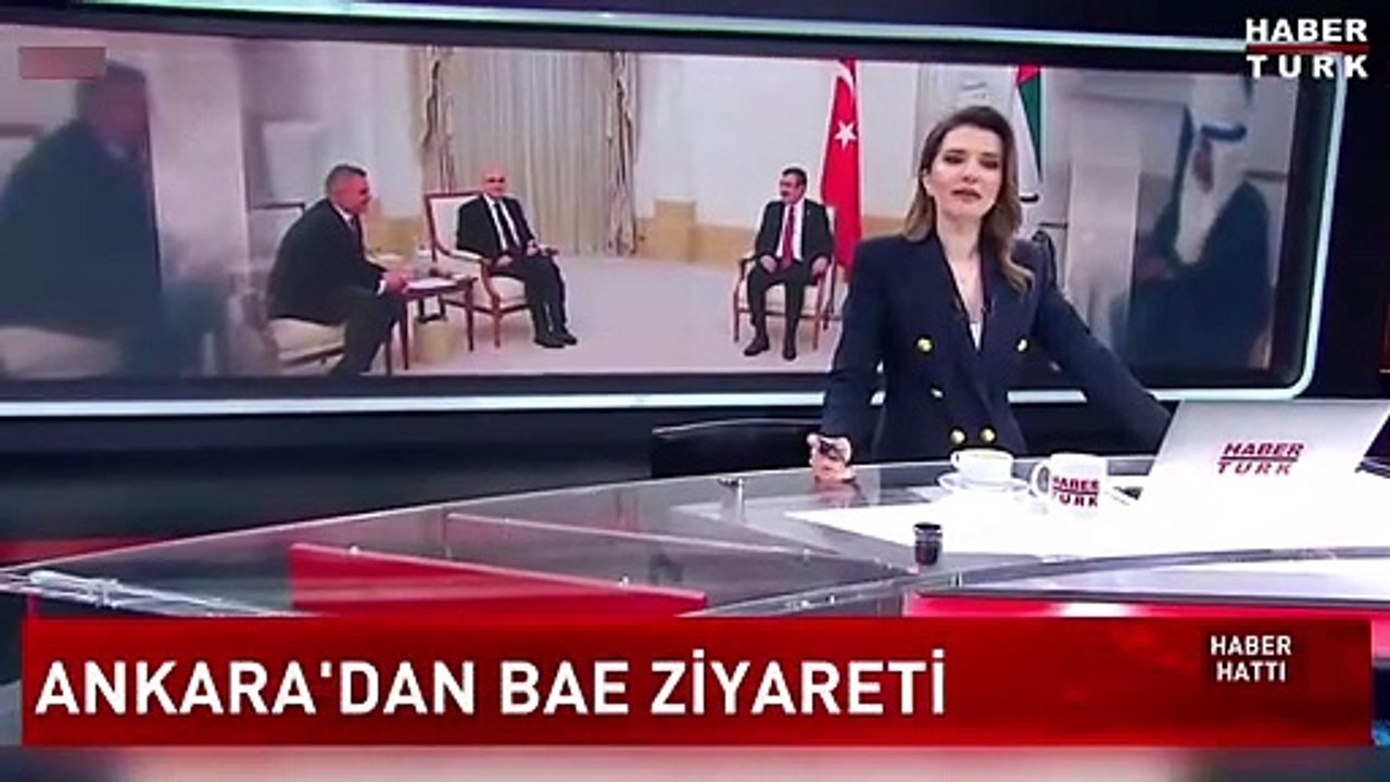 Cevdet Yılmaz ve Mehmet Şimşek BAE Devlet Başkanı ile görüştü