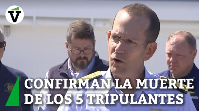 Rescate del Titán: así ha anunciado la Guardia Costera la implosión del submarino y muerte de sus 5 ocupantes