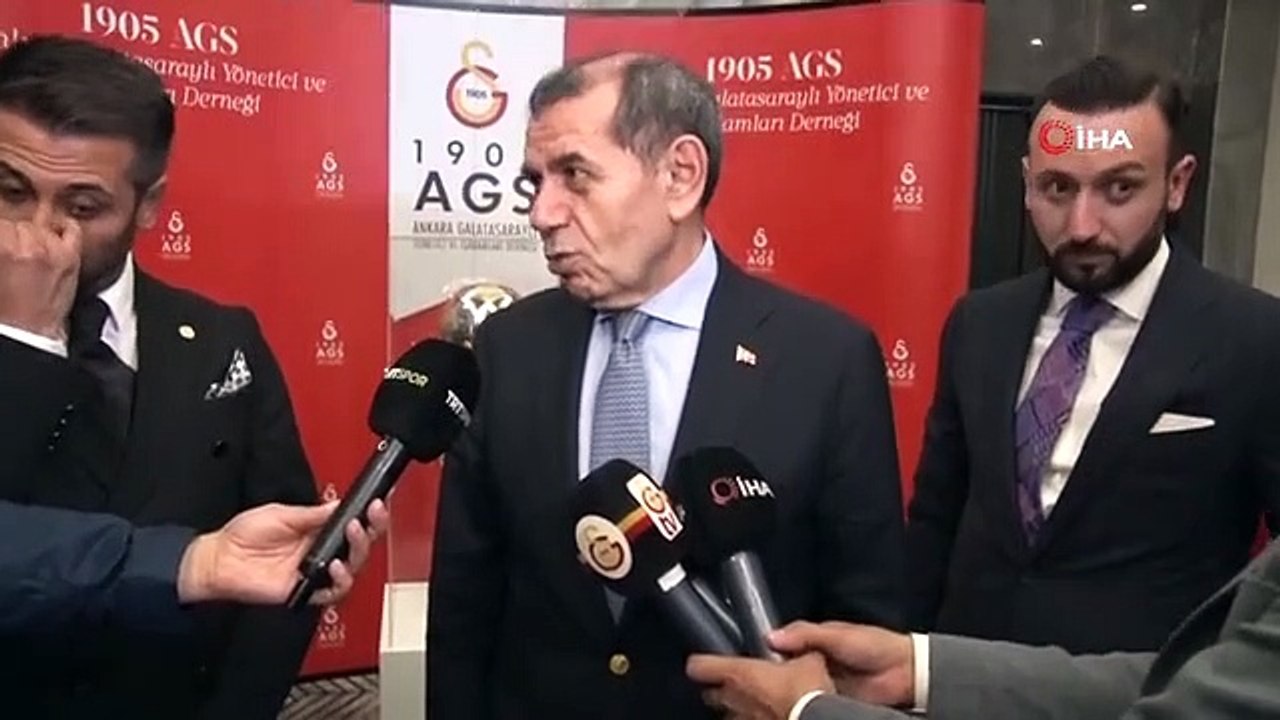 Galatasaray Başkanı Dursun Özbek: Şampiyonlar Ligi'nde mücadele edebilecek bir kadro kurmak istiyoruz
