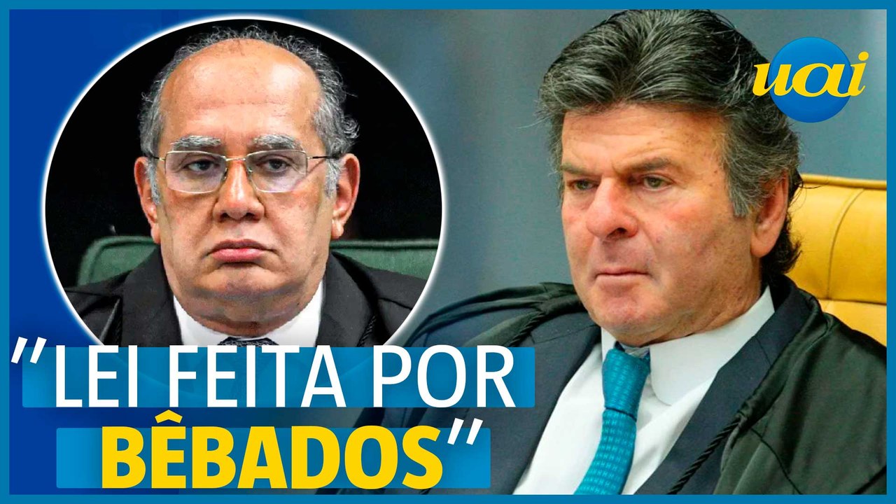 STF: Gilmar Mendes e Luiz Fux discutem durante votação