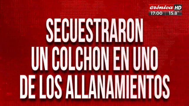 Femicidio de Cecilia: Secuestraron un colchón en uno de los allanamientos