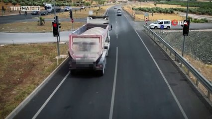 Kırmızı ışıkta sadece 3 araç durdu