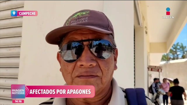 Ciudadanos de Campeche sufren por apagones