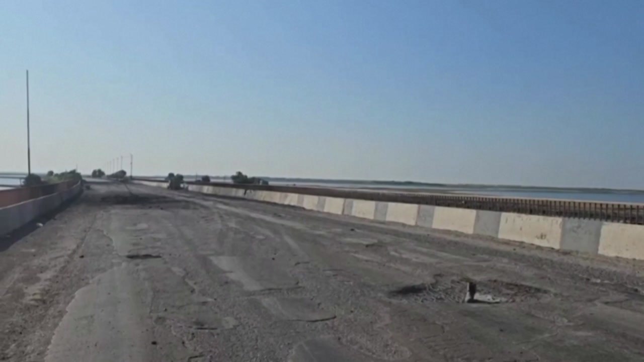 러 "우크라, 크림반도-우크라 본토 연결 다리 공격" / YTN