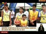 Caracas | Misión Venezuela Bella entrega rehabilitada cancha de usos múltiples de la UCV