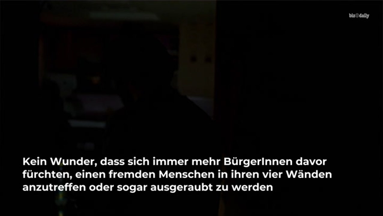 Angst vor Einbrechern? Diese 4 Tipps helfen